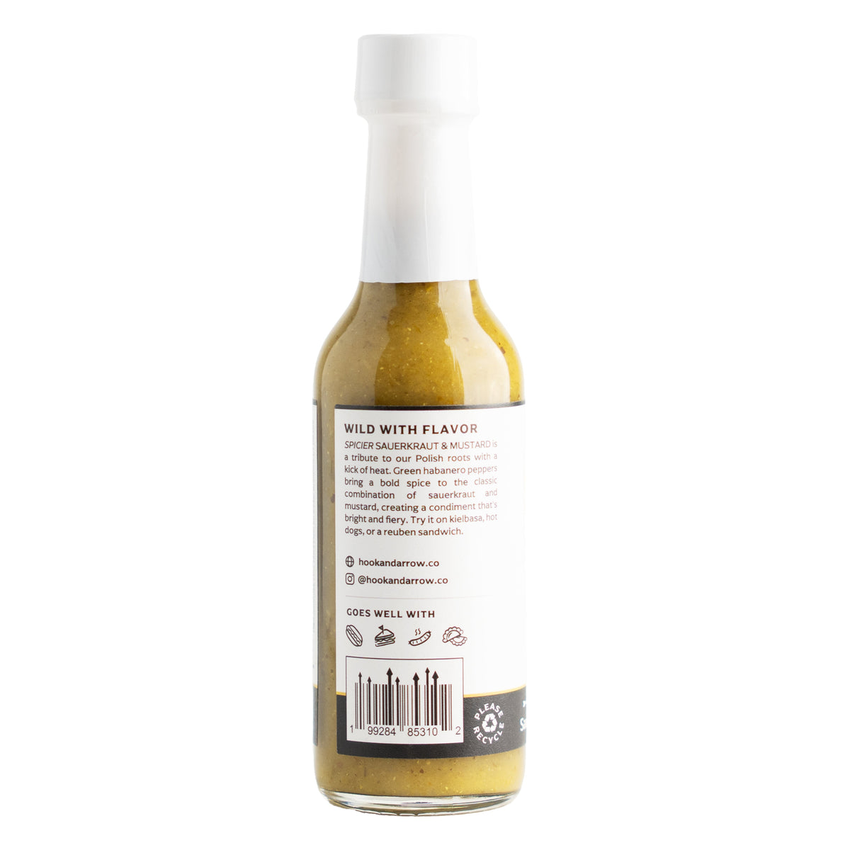 Spicier Sauerkraut & Mustard Hot Sauce