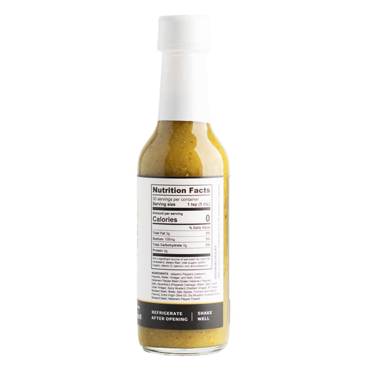 Spicier Sauerkraut & Mustard Hot Sauce
