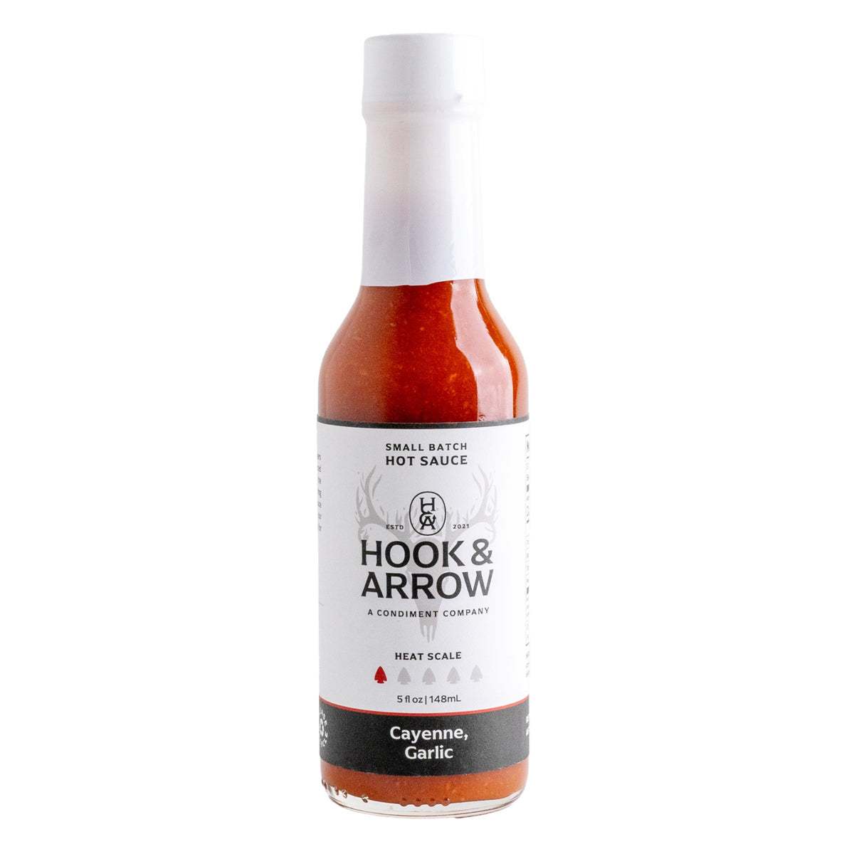 Cayenne, Garlic Hot Sauce