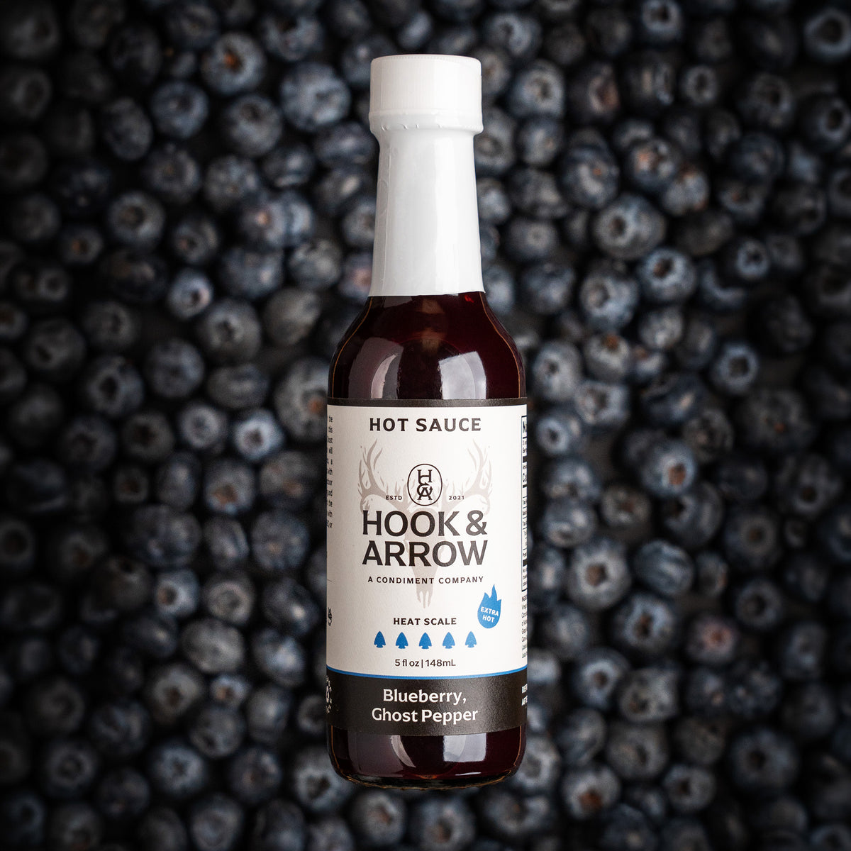 Blueberry, Ghost Pepper Hot Sauce
