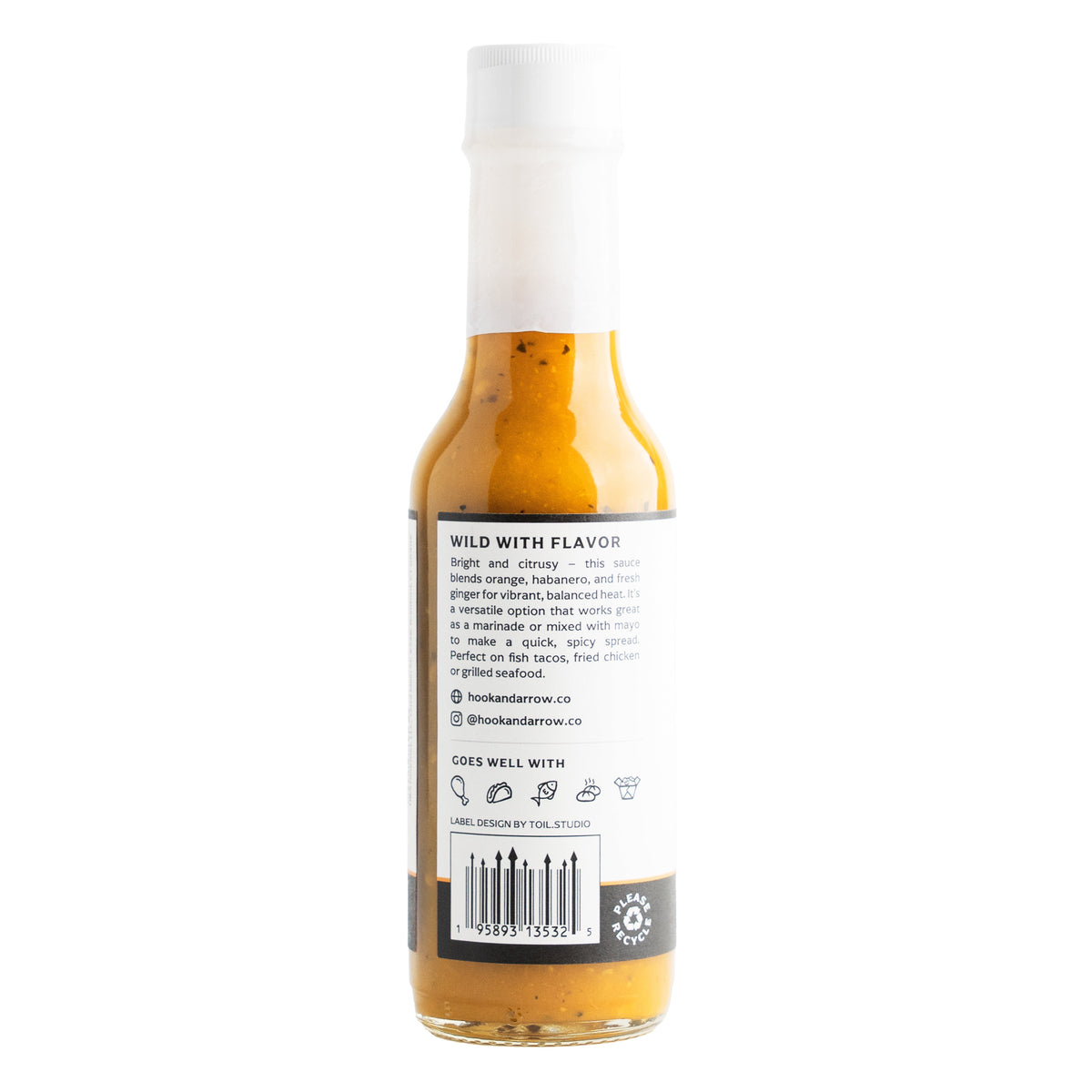 Habanero, Orange, Ginger Hot Sauce